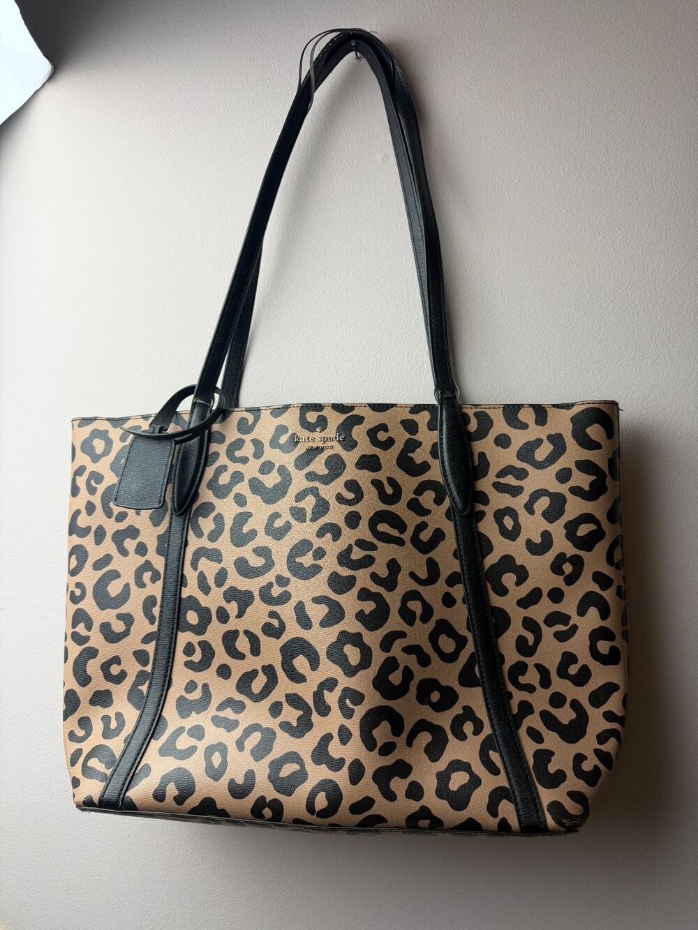 kate spade new york Spade Arch Leopard Women's Tote, Large -